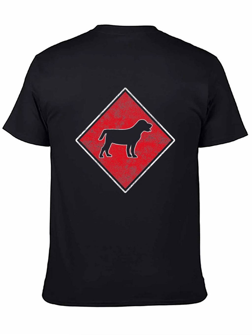 Dog Breed Diamond T-Shirt - Black product image 7