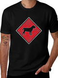 Dog Breed Diamond T-Shirt - Black product image 1