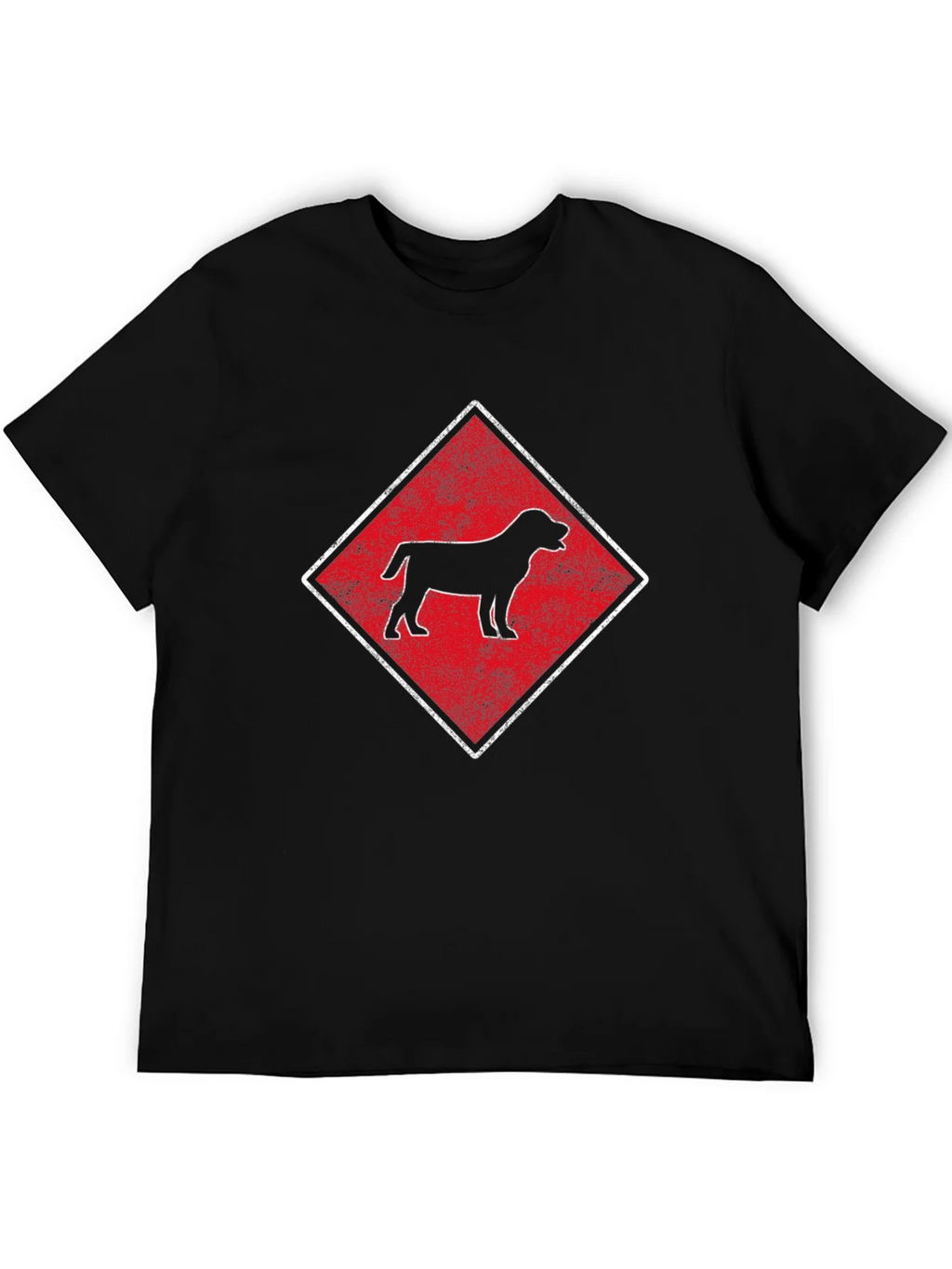 Dog Breed Diamond T-Shirt - Black product image 8