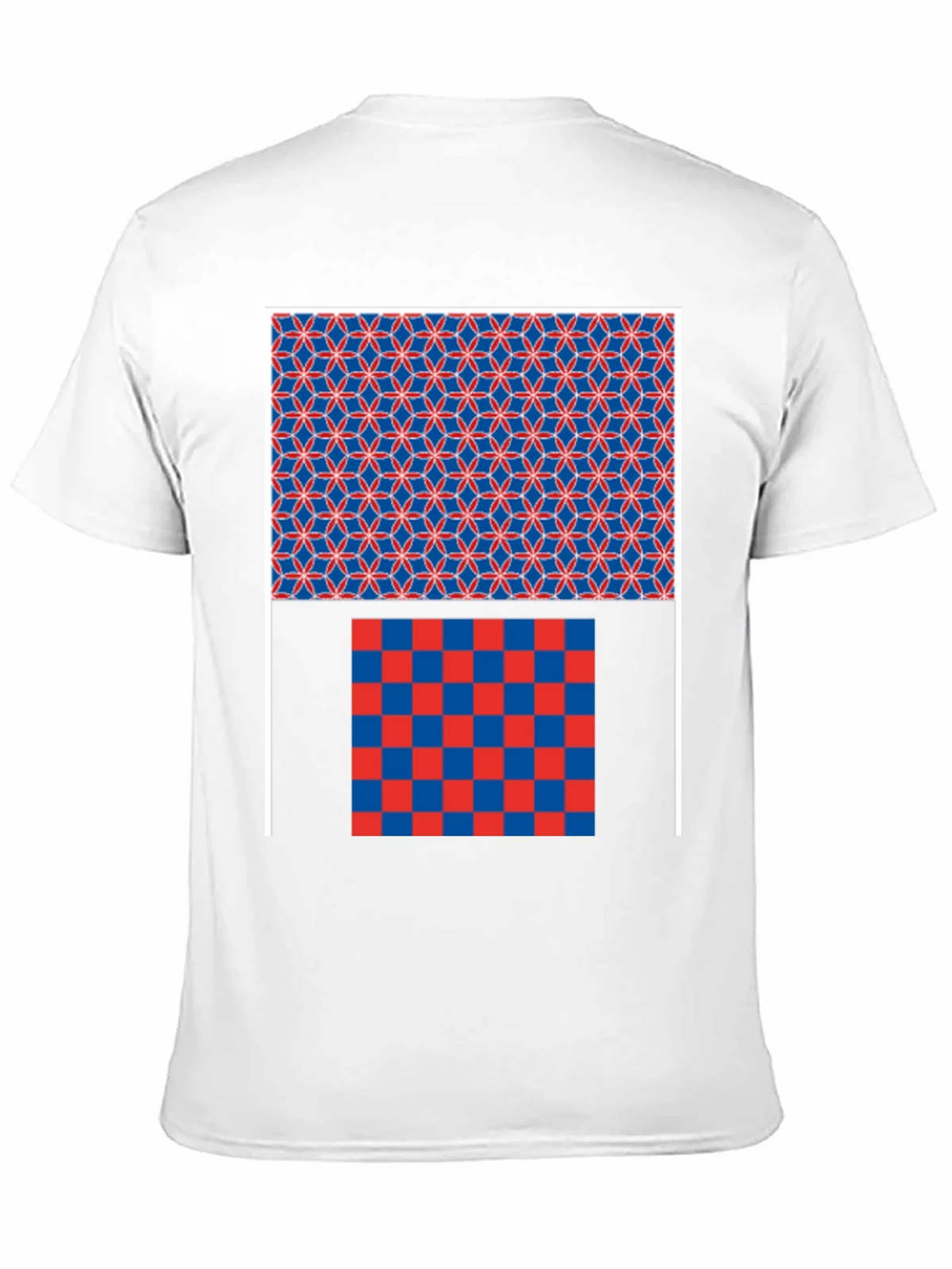 Geometric Pattern Graphic Print Black T-Shirt product image 2