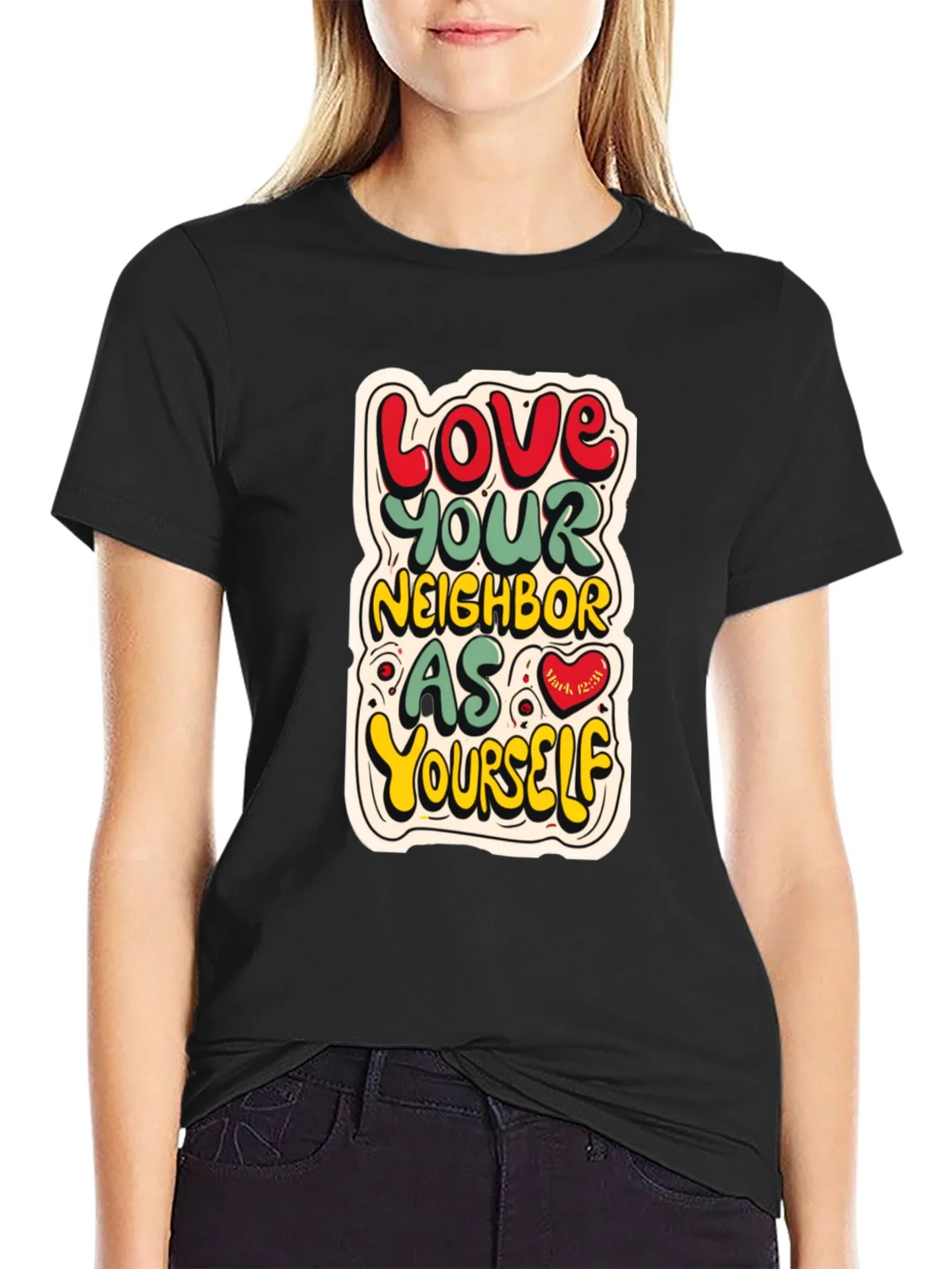 Love Your Neighbor T-Shirt product image 5