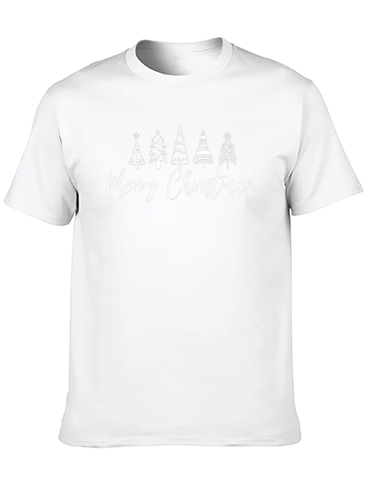Merry Christmas Tree Graphic Tee - Holiday Style product image 12