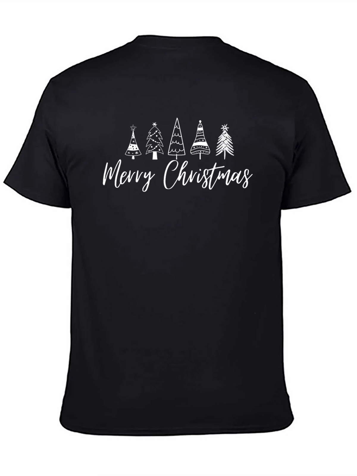 Merry Christmas Tree Graphic Tee - Holiday Style product image 7