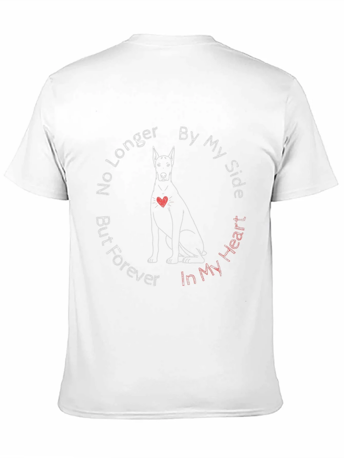 Doberman Memorial T-Shirt - Forever in My Heart product image 2