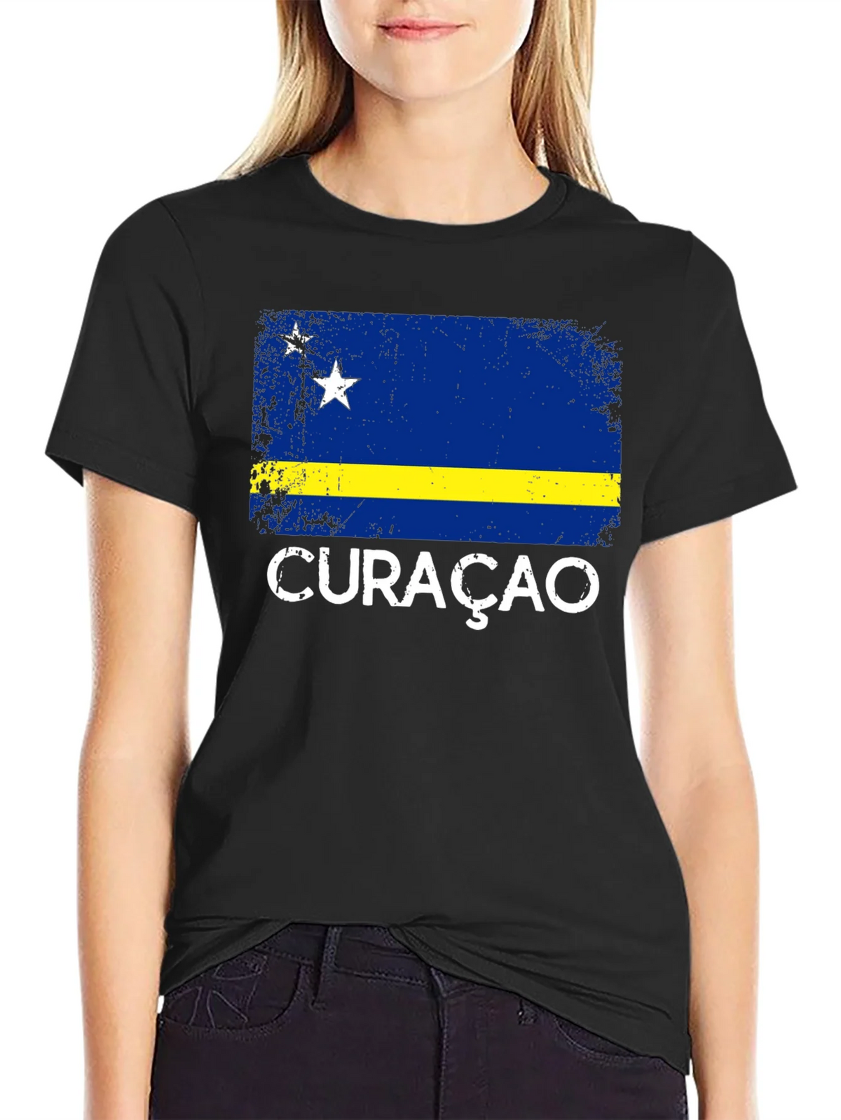 Curaçao Flag Graphic T-Shirt product image 5