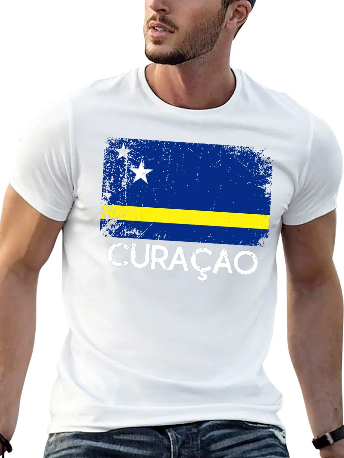 Curaçao Flag Graphic T-Shirt product image 4