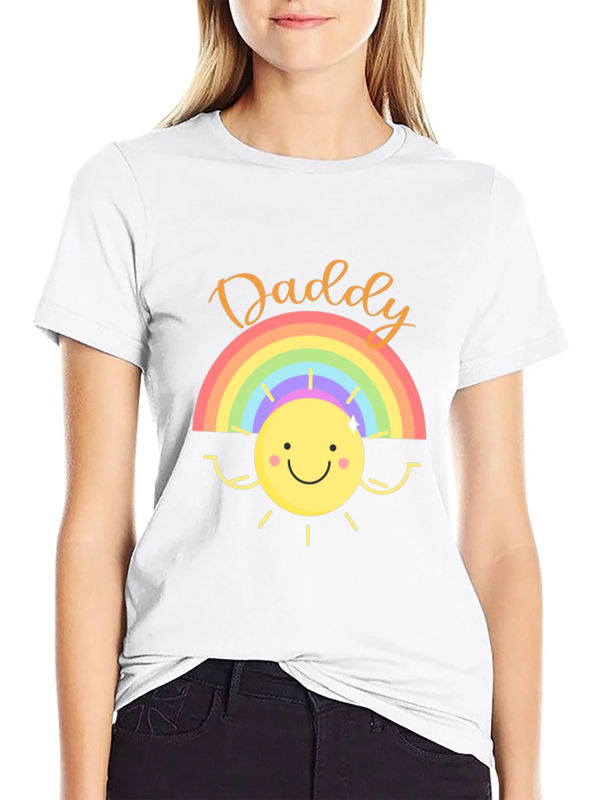 Daddy Rainbow Sun T-Shirt product image 11