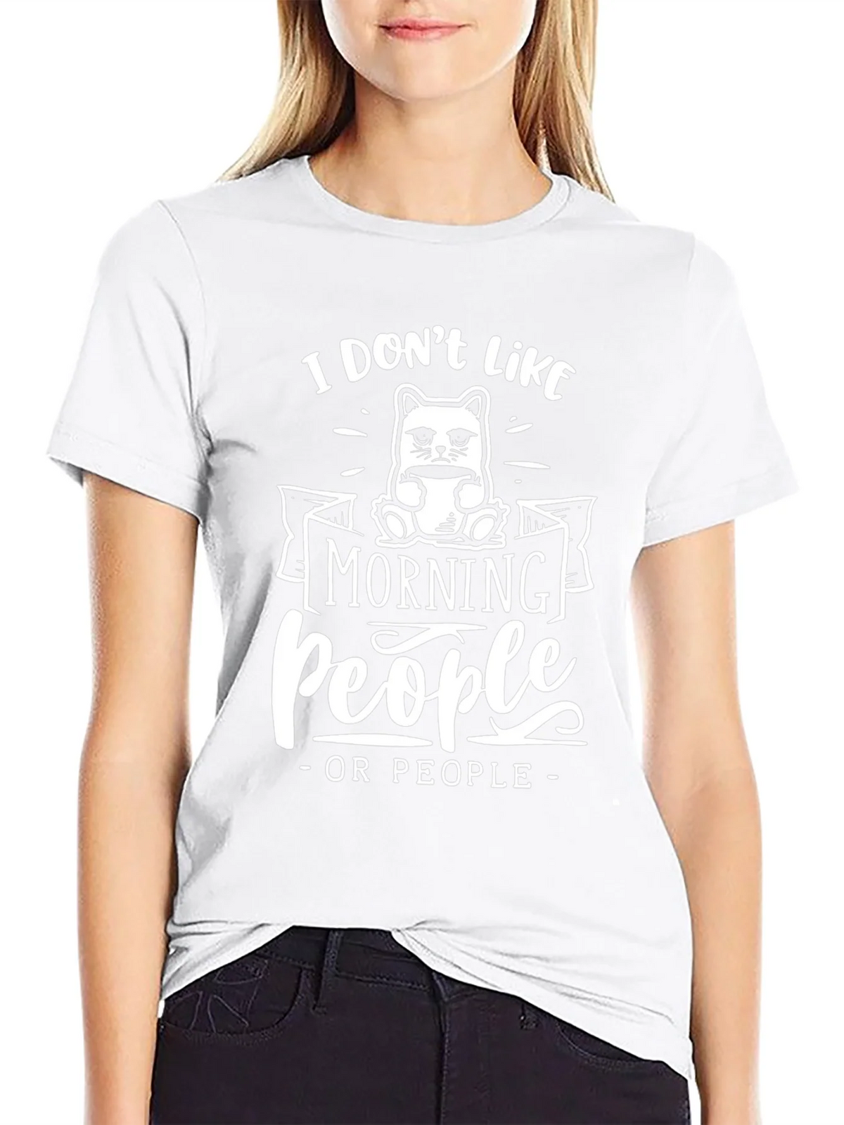 I Dont Like Morning People T-Shirt product image 11