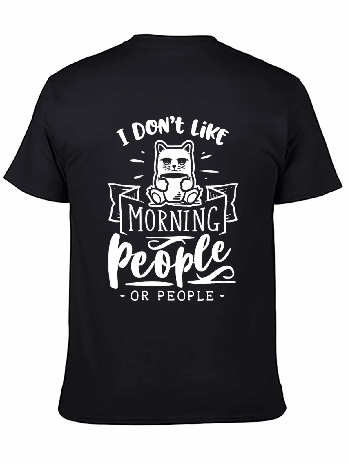 I Dont Like Morning People T-Shirt product image 7