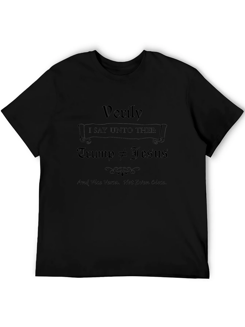 Trump Not Equal to Jesus Graphic T-Shirt product image 8