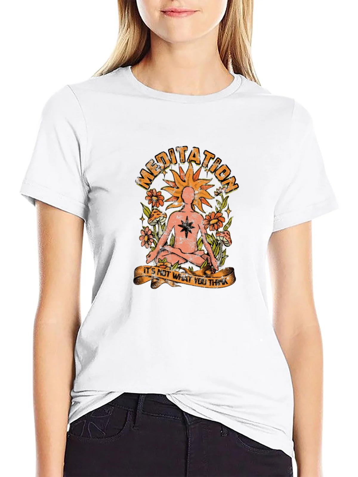 Meditation Graphic T-Shirt - Relax and Reflect product image 11
