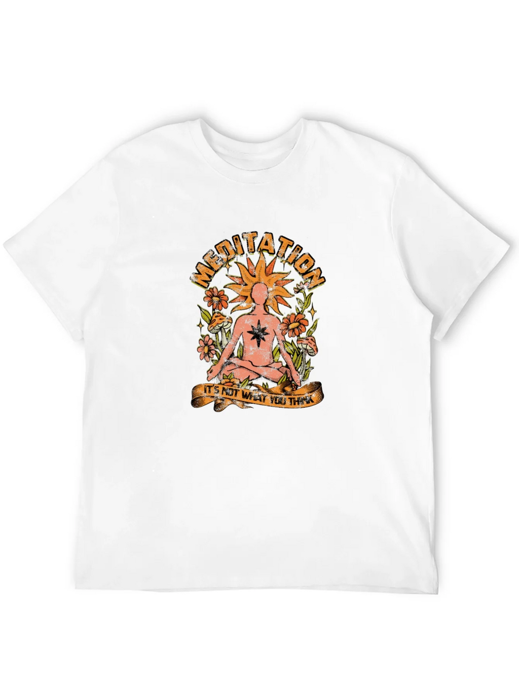 Meditation Graphic T-Shirt - Relax and Reflect product image 3