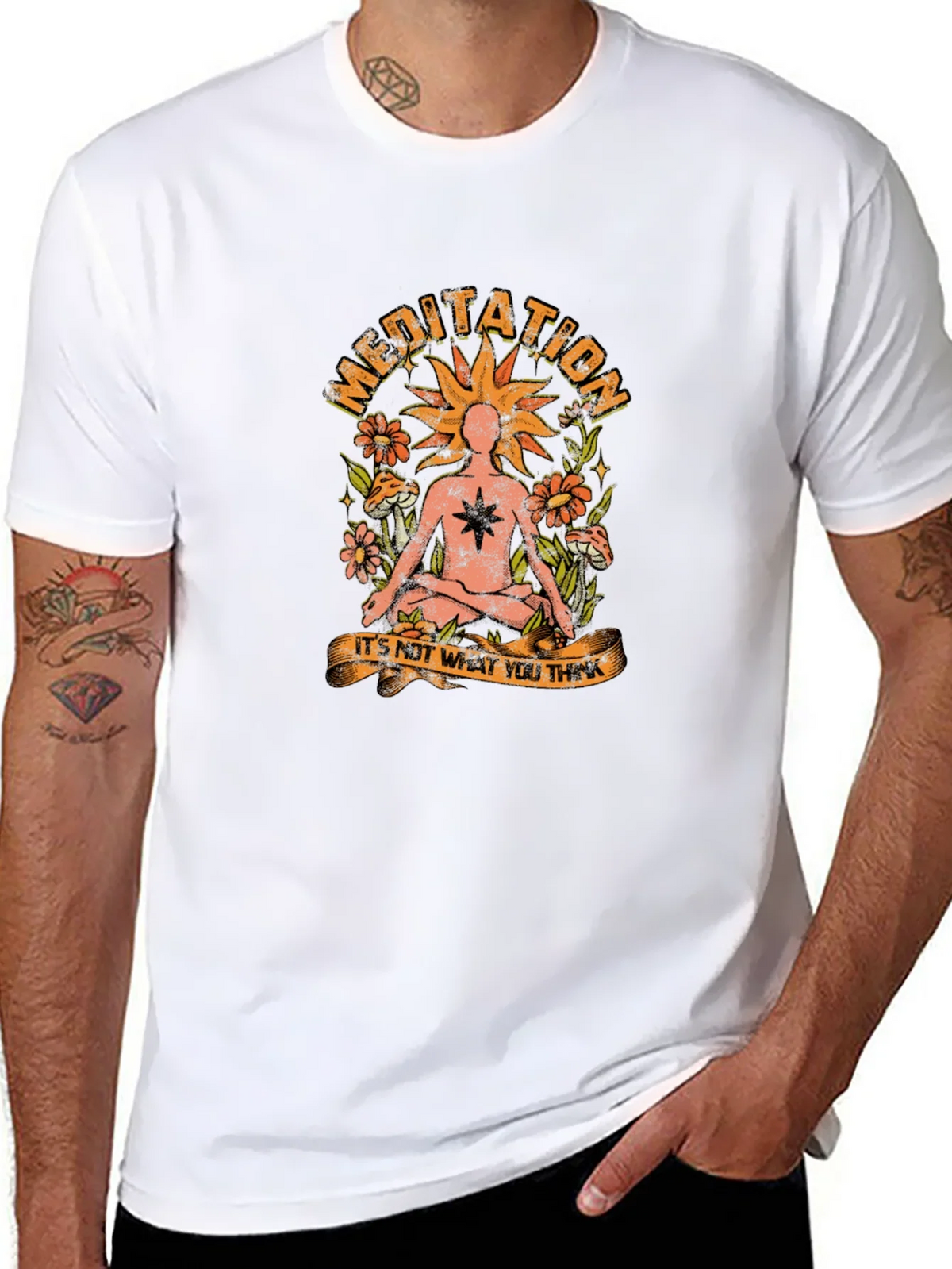 Meditation Graphic T-Shirt - Relax and Reflect product image 10