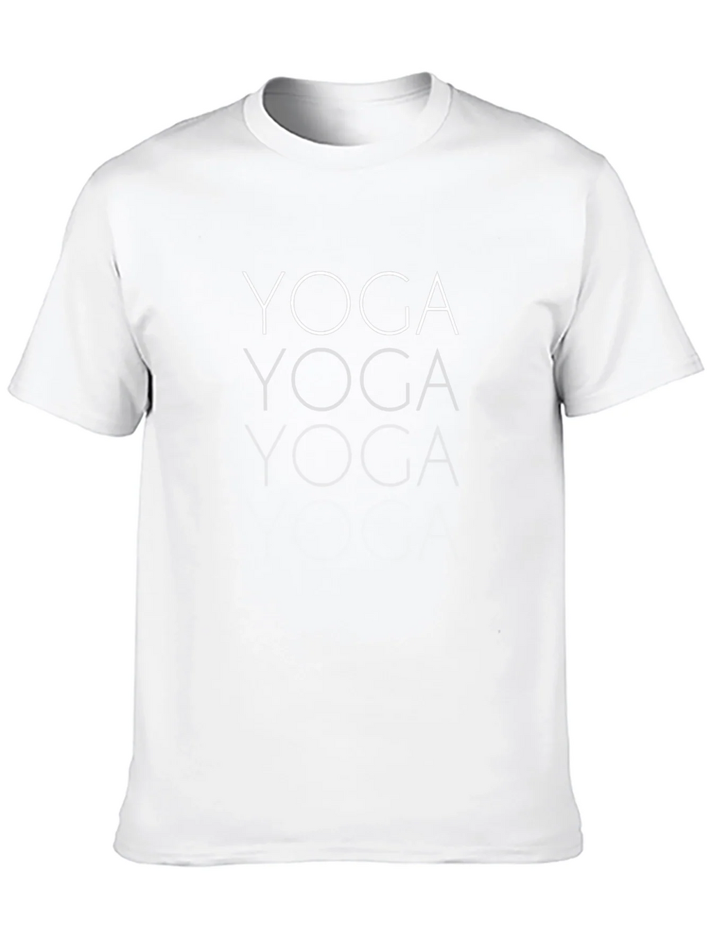 Mens Black Yoga Graphic T-Shirt product image 12