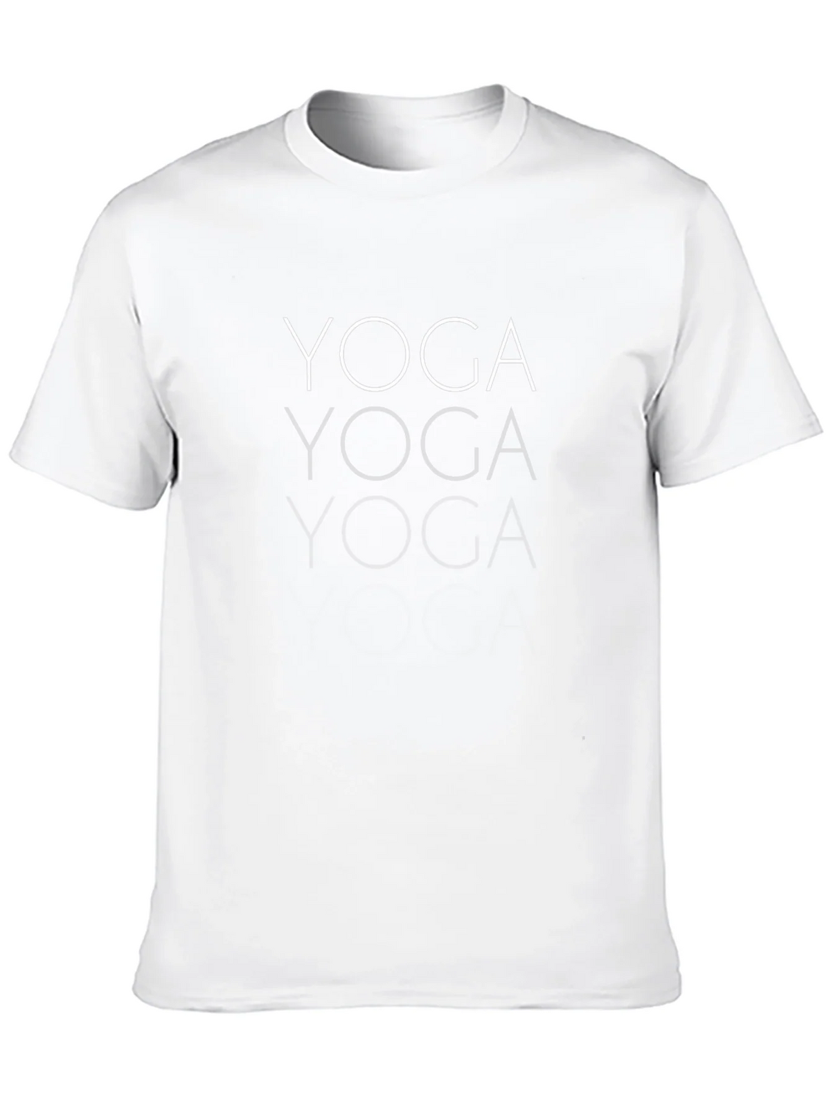 Mens Black Yoga Graphic T-Shirt product image 12