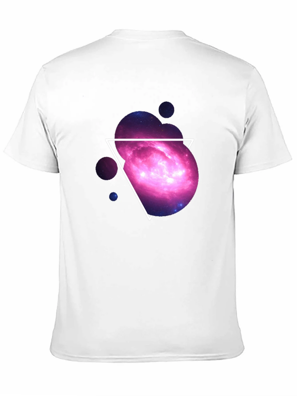 Galaxy Triangle Graphic Tee - Cosmic Style product image 2