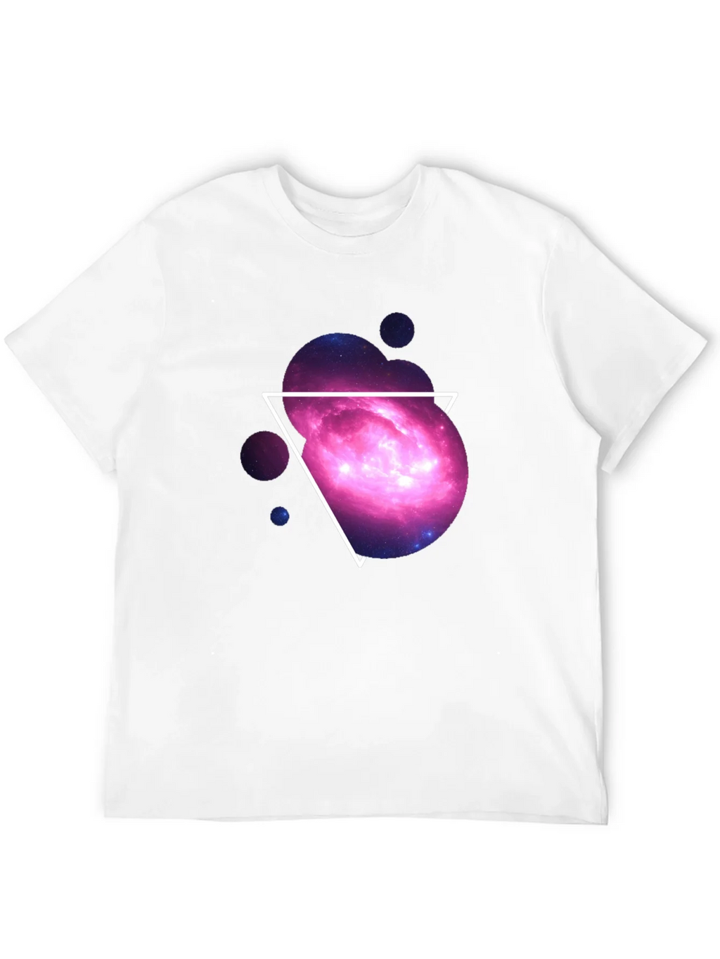 Galaxy Triangle Graphic Tee - Cosmic Style product image 3