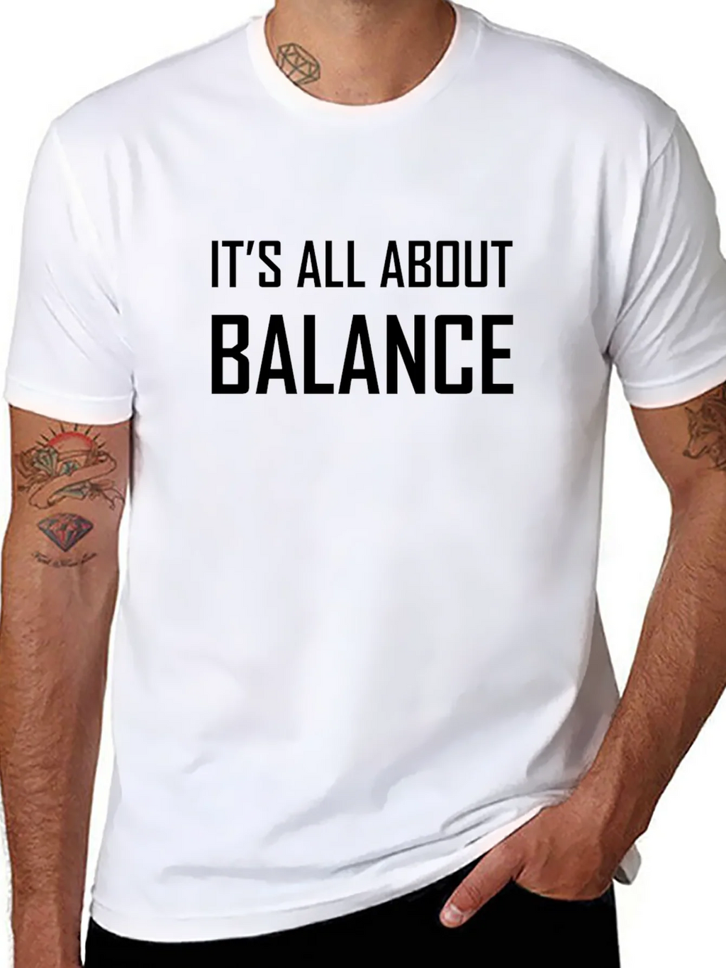 Balance Statement Graphic T-Shirt product image 10