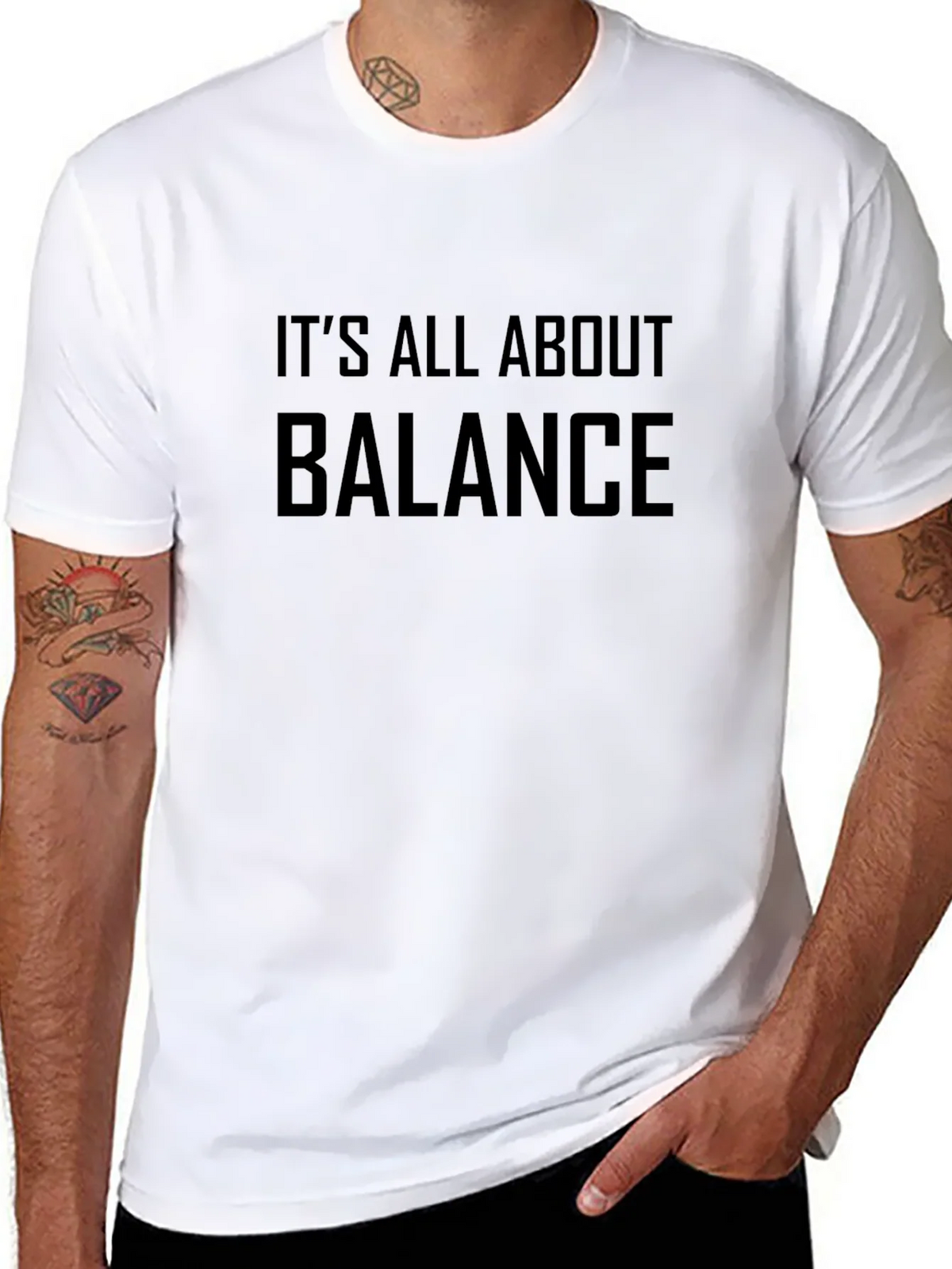 Balance Statement Graphic T-Shirt product image 10