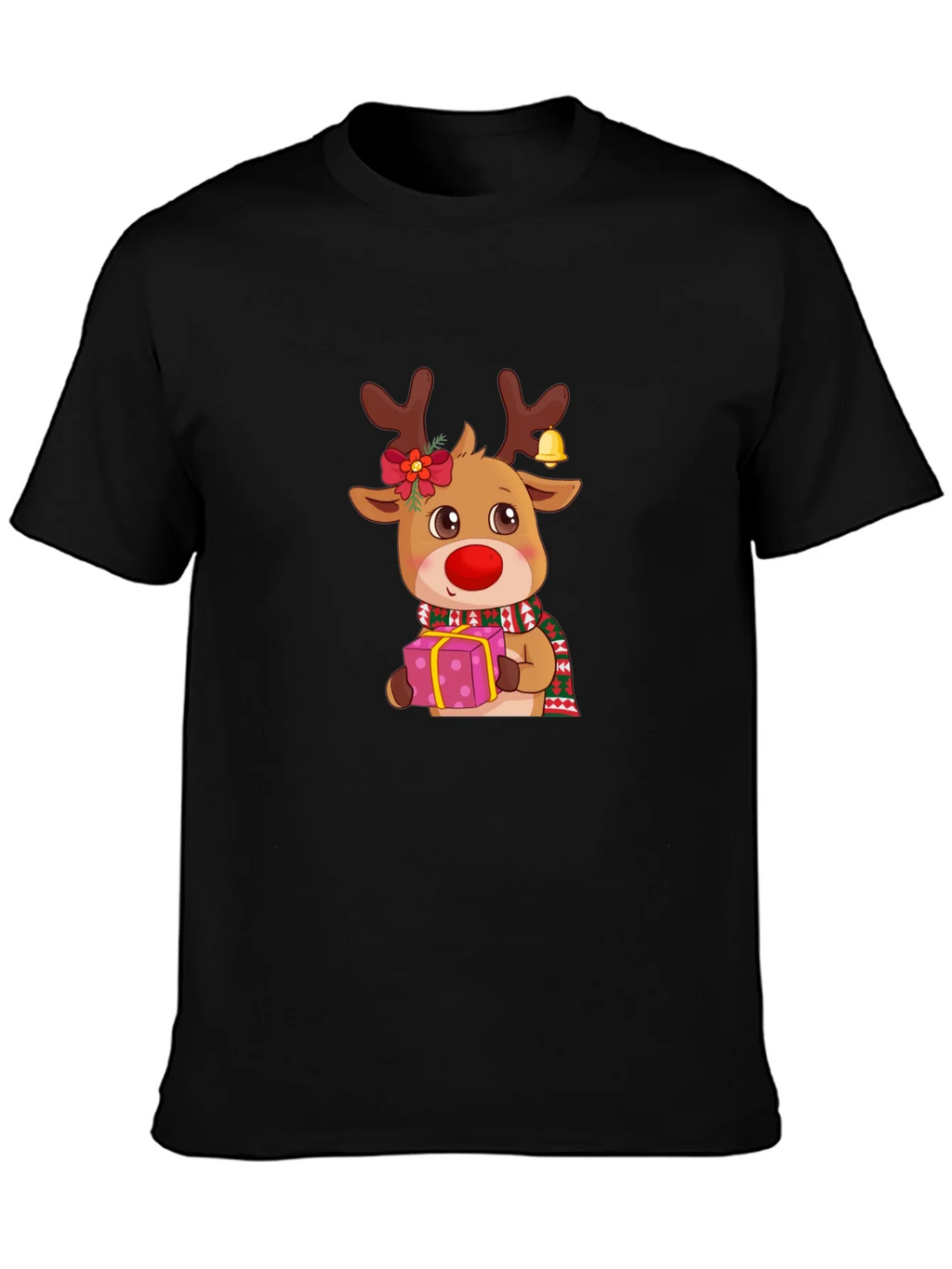 Christmas Reindeer Graphic Tee product image 6