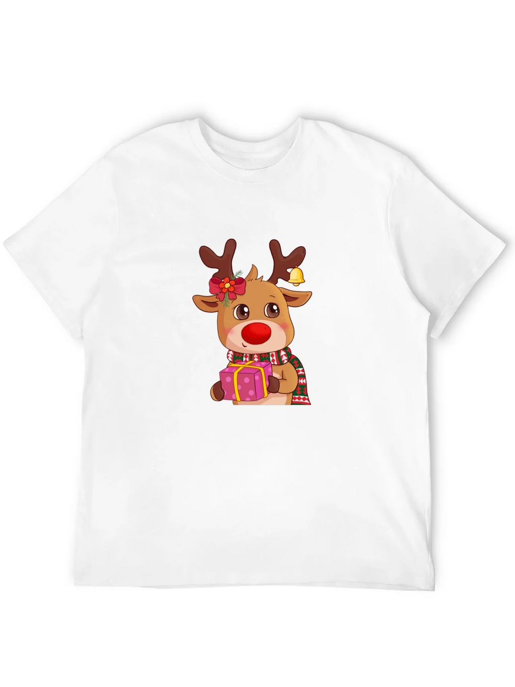 Christmas Reindeer Graphic Tee product image 3