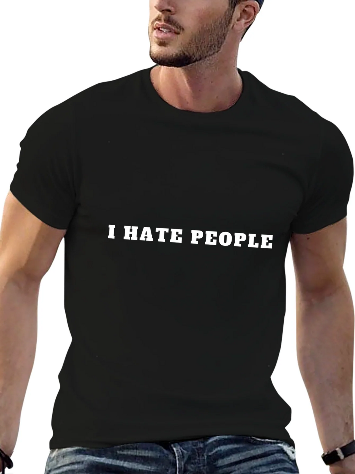 I Hate People T-Shirt - Bold Statement Tee product image 9