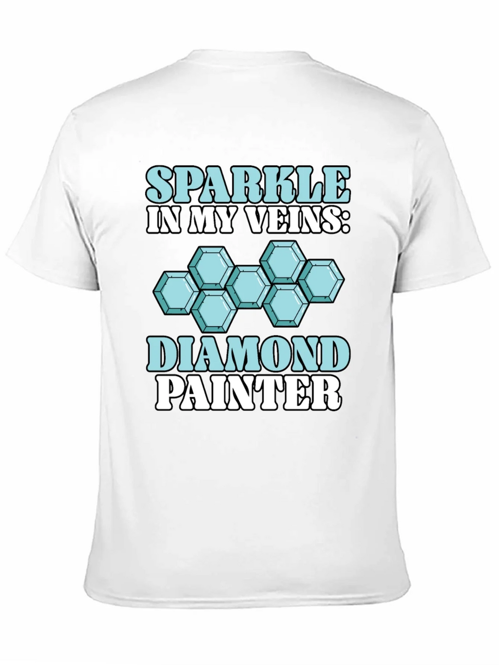Diamond Painter T-Shirt: Sparkle in My Veins product image 2