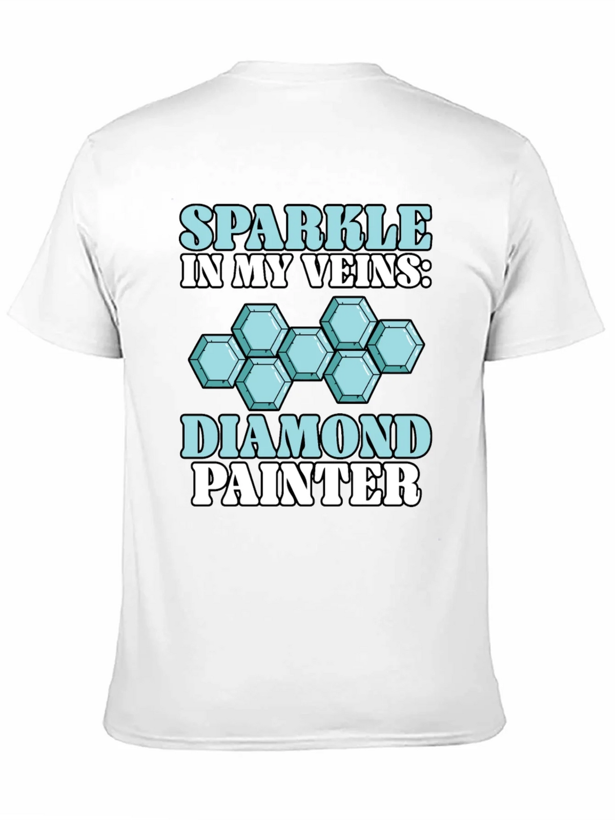 Diamond Painter T-Shirt: Sparkle in My Veins product image 2
