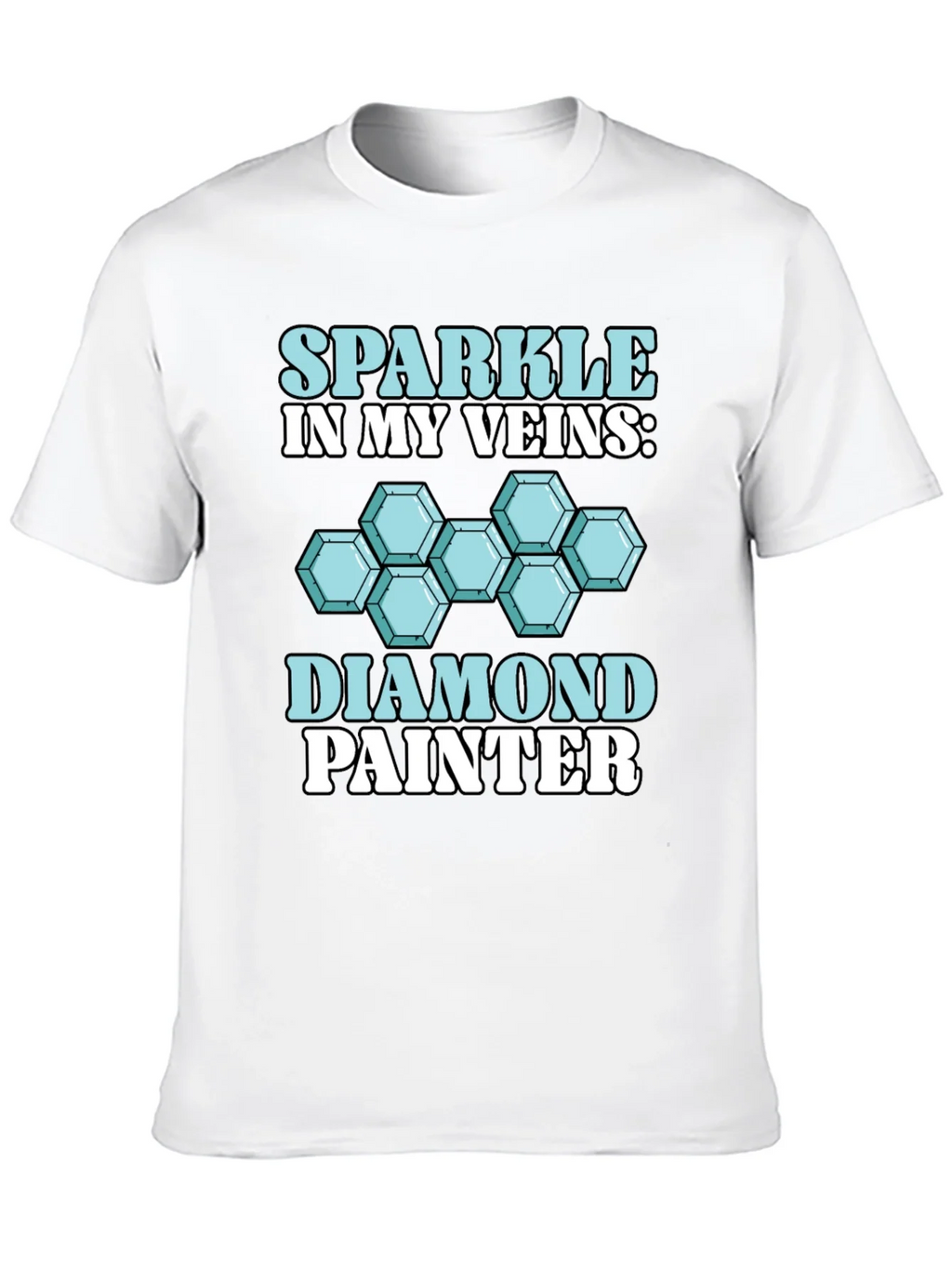 Diamond Painter T-Shirt: Sparkle in My Veins product image 12