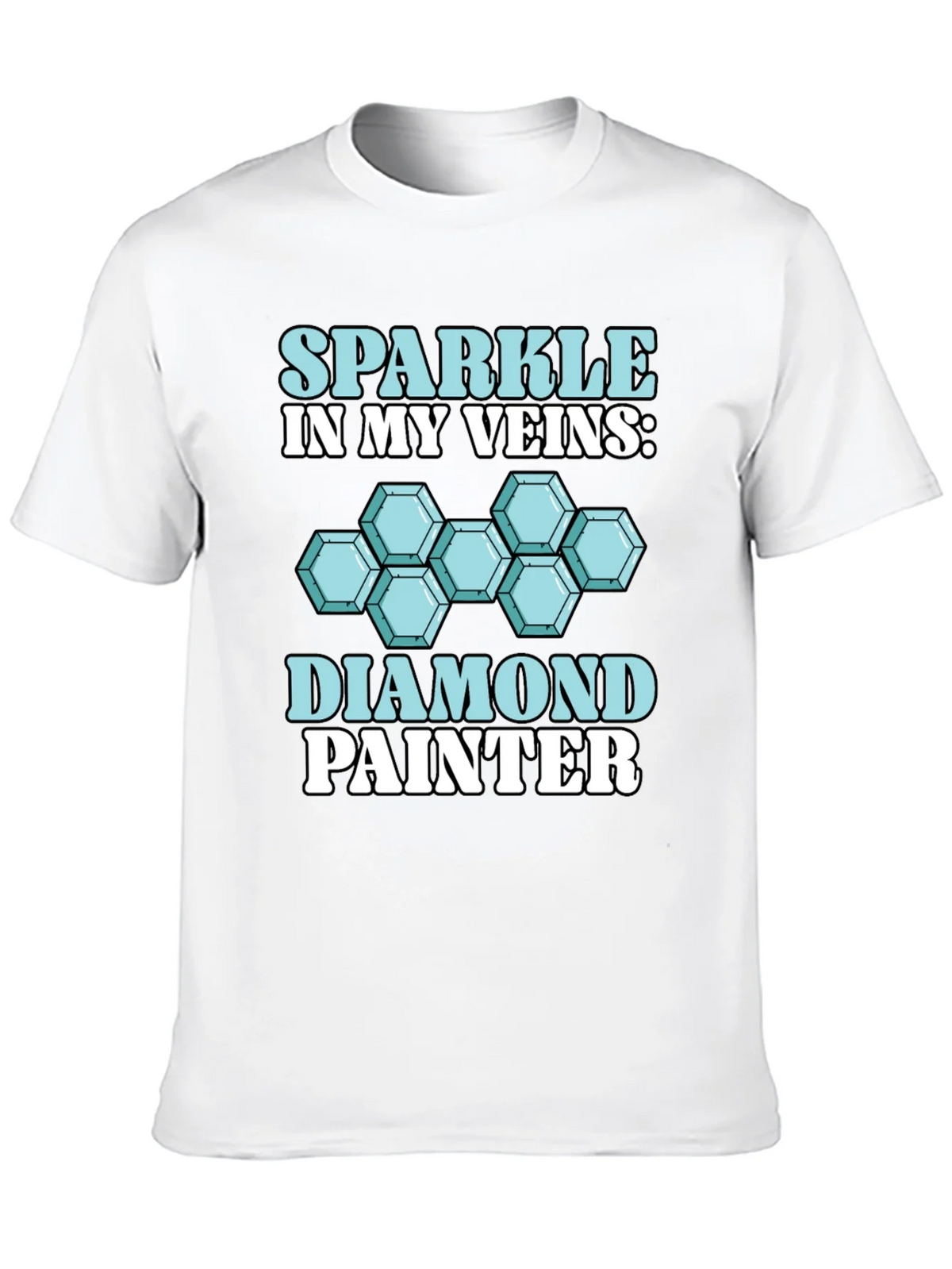 Diamond Painter T-Shirt: Sparkle in My Veins product image 12