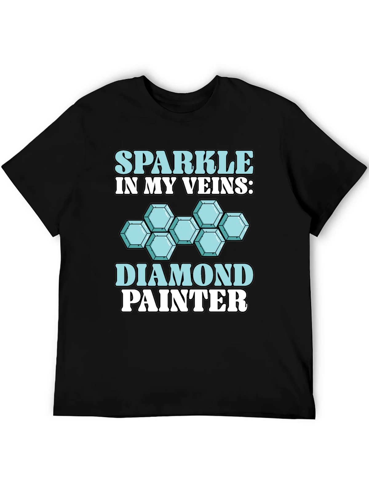 Diamond Painter T-Shirt: Sparkle in My Veins product image 8