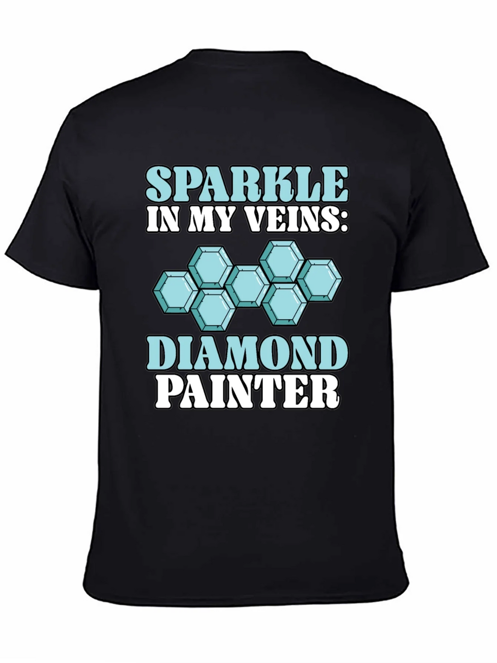 Diamond Painter T-Shirt: Sparkle in My Veins product image 7