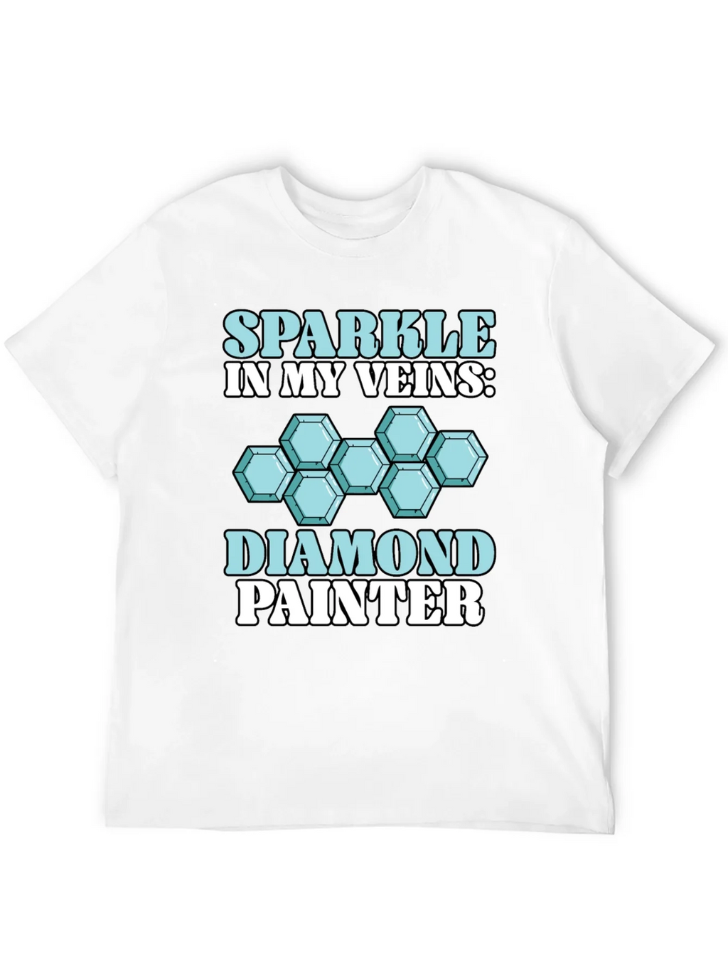 Diamond Painter T-Shirt: Sparkle in My Veins product image 3