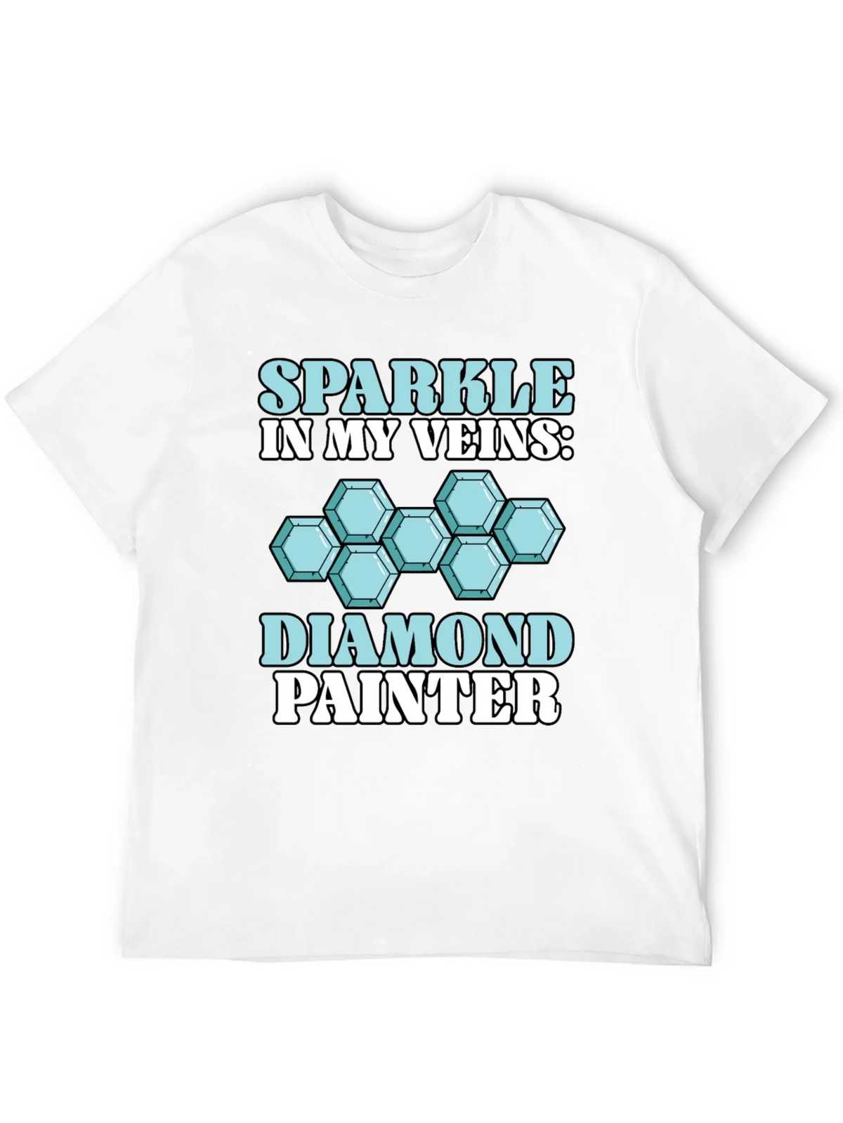 Diamond Painter T-Shirt: Sparkle in My Veins product image 3