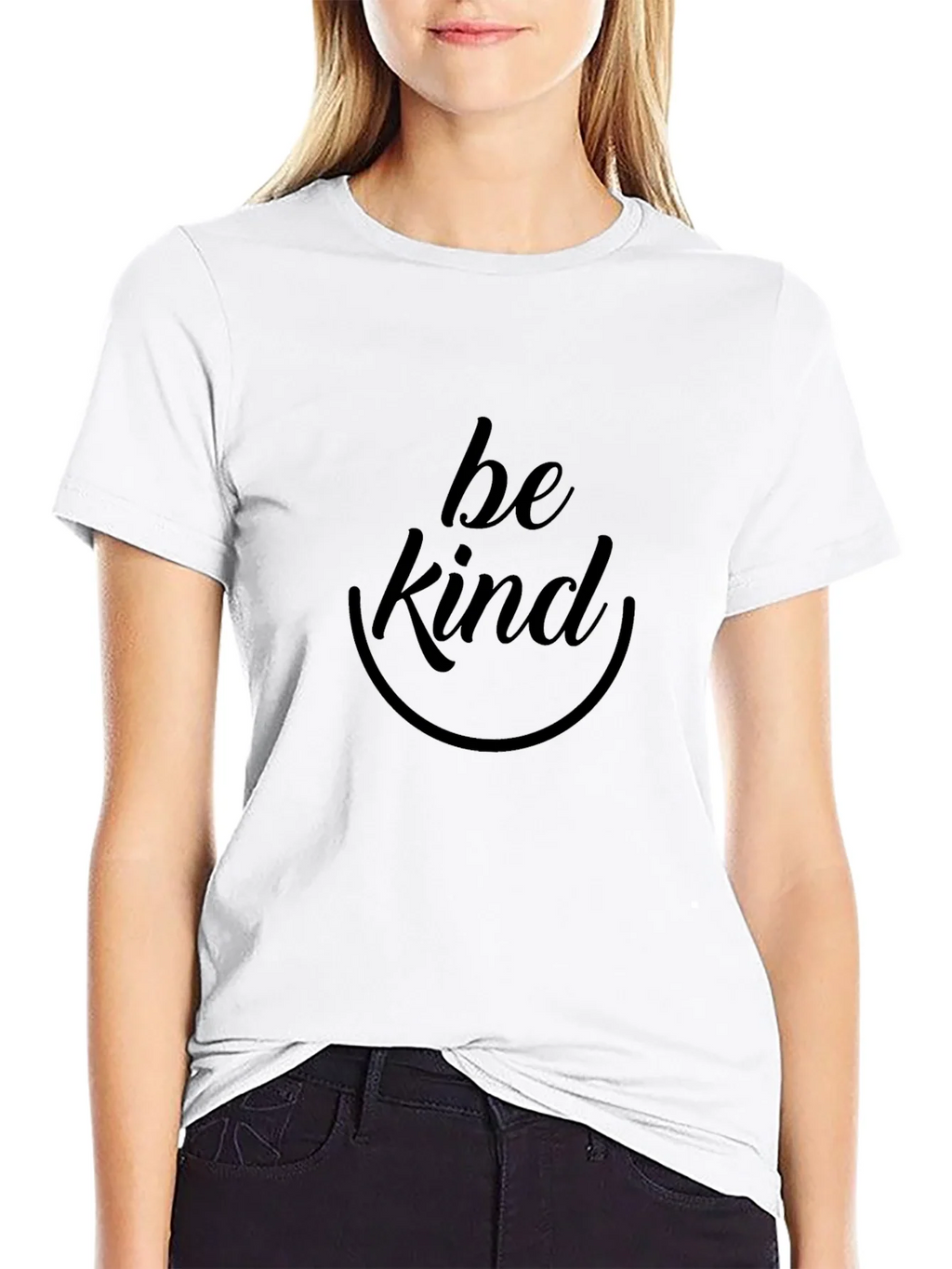 Be Kind Black Graphic Tee - Unisex product image 11