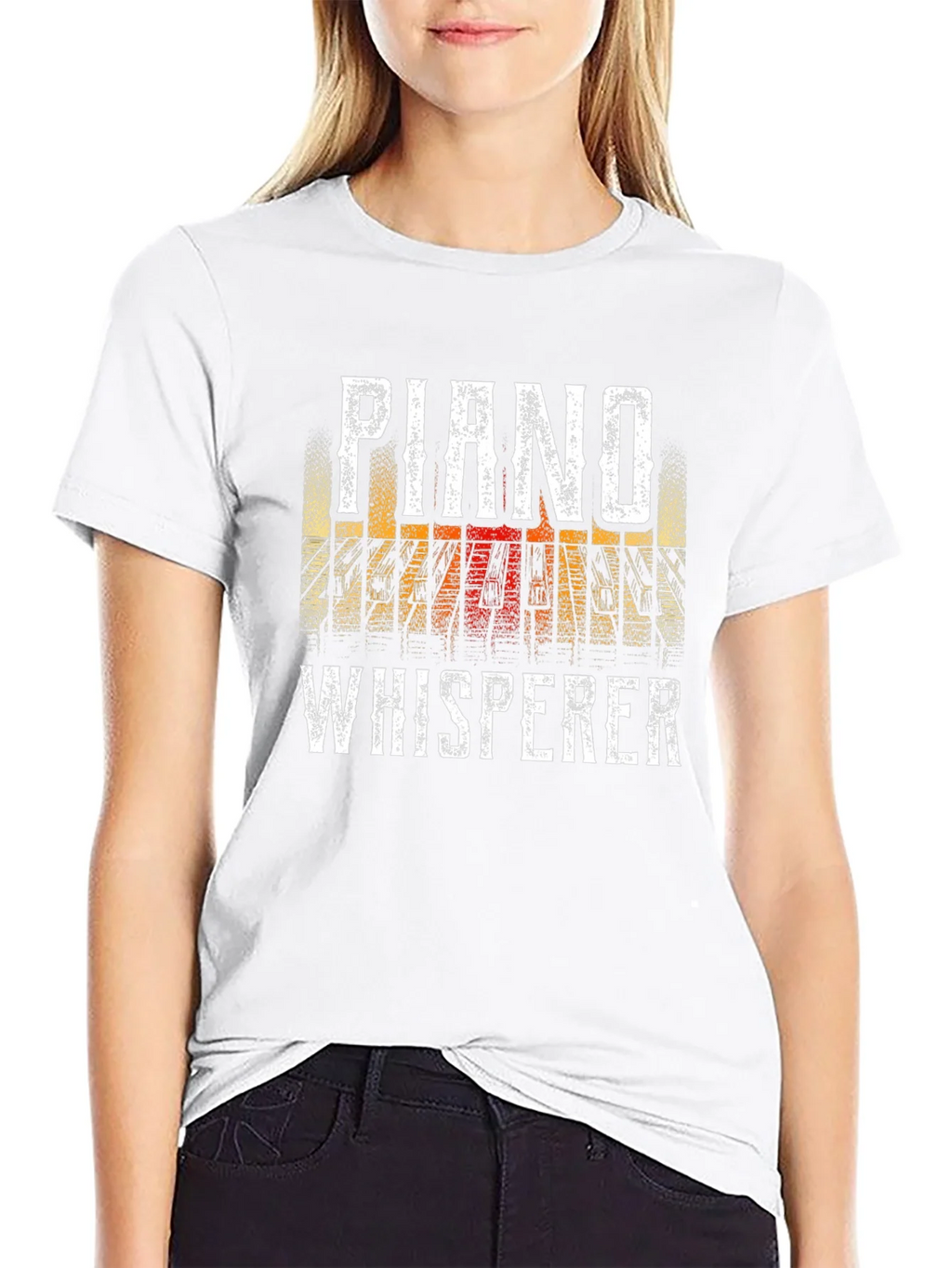 Piano Whisperer Graphic Tee - Musician T-Shirt product image 11