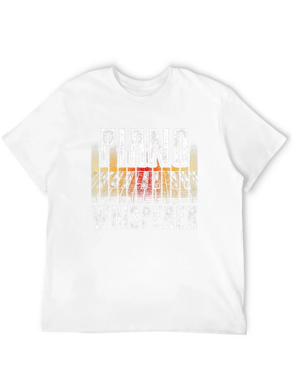 Piano Whisperer Graphic Tee - Musician T-Shirt product image 3