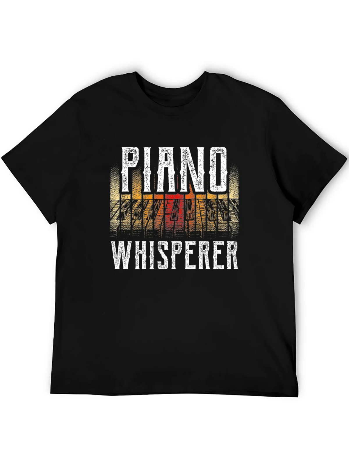Piano Whisperer Graphic Tee - Musician T-Shirt product image 8