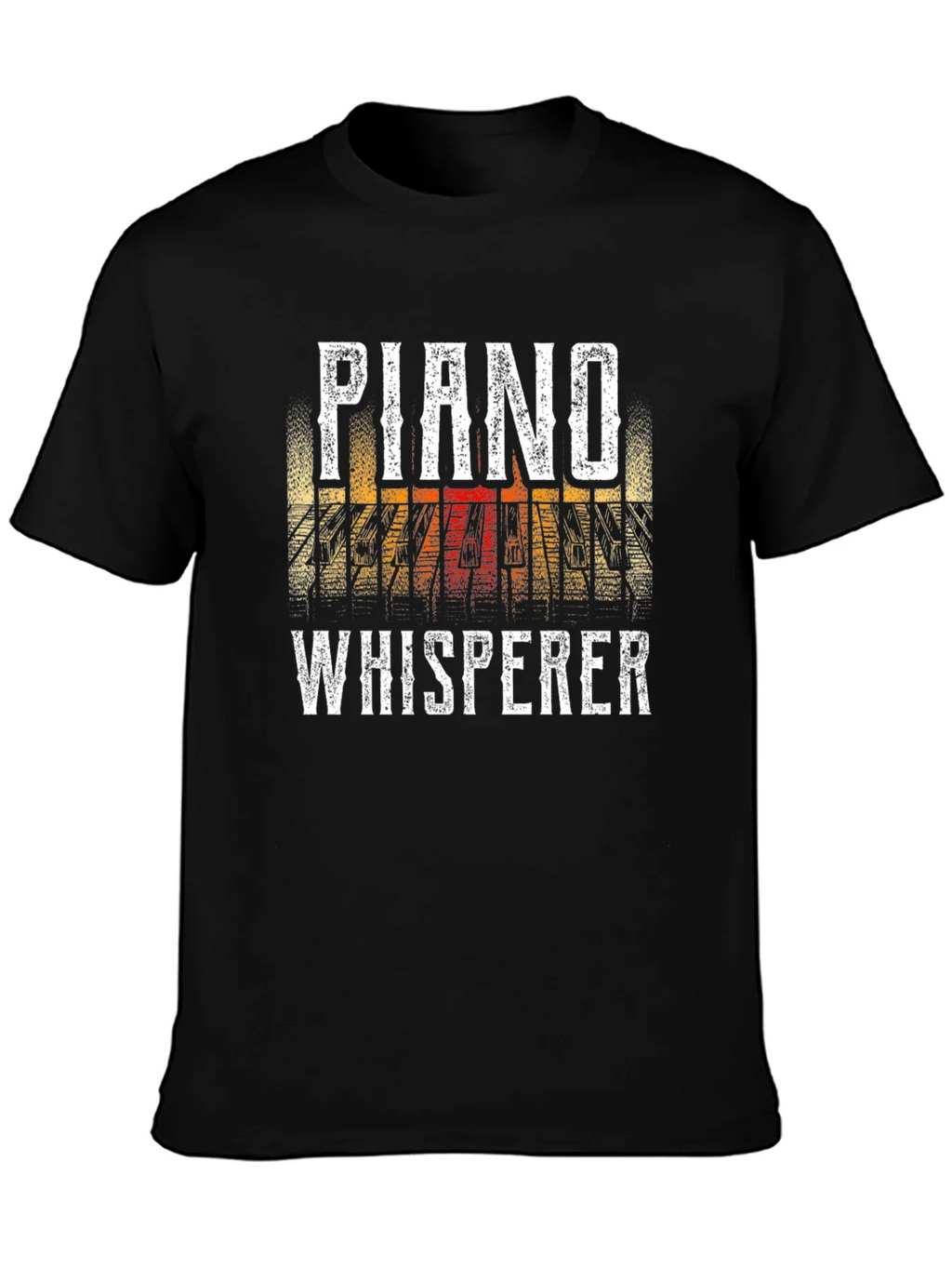Piano Whisperer Graphic Tee - Musician T-Shirt product image 6