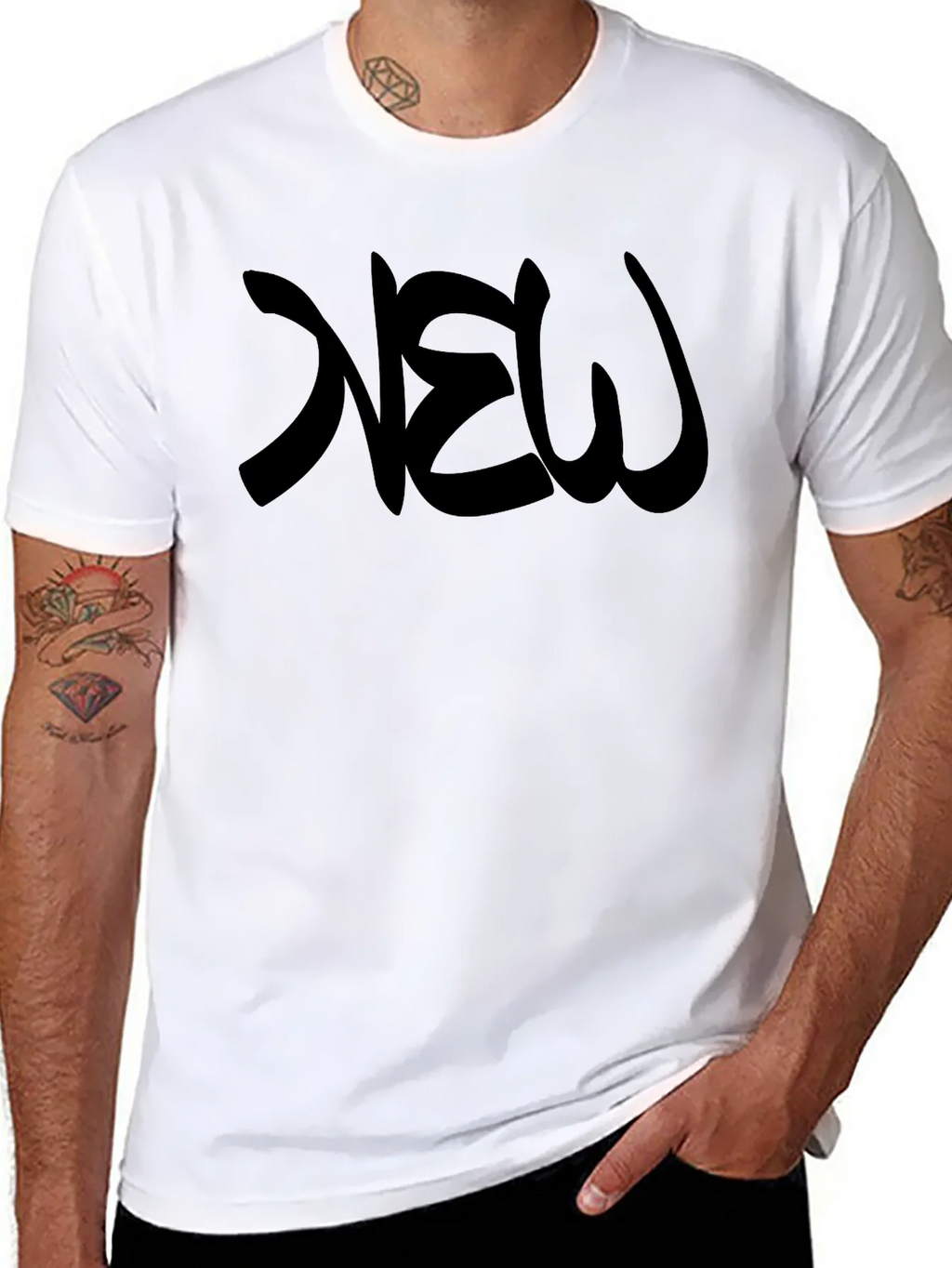 Mens Black NEW Graphic T-Shirt product image 10