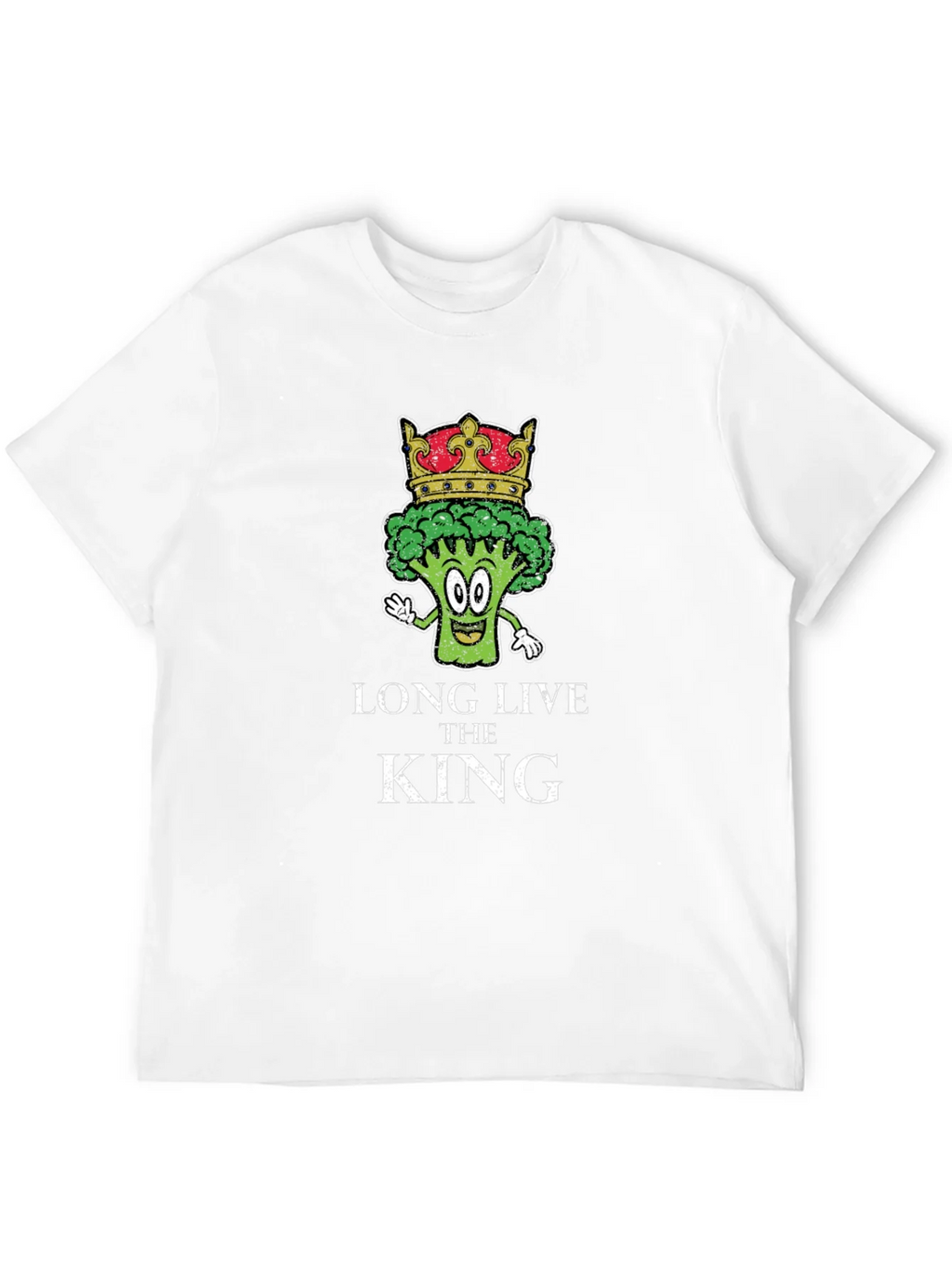 Long Live the King Broccoli T-Shirt product image 3