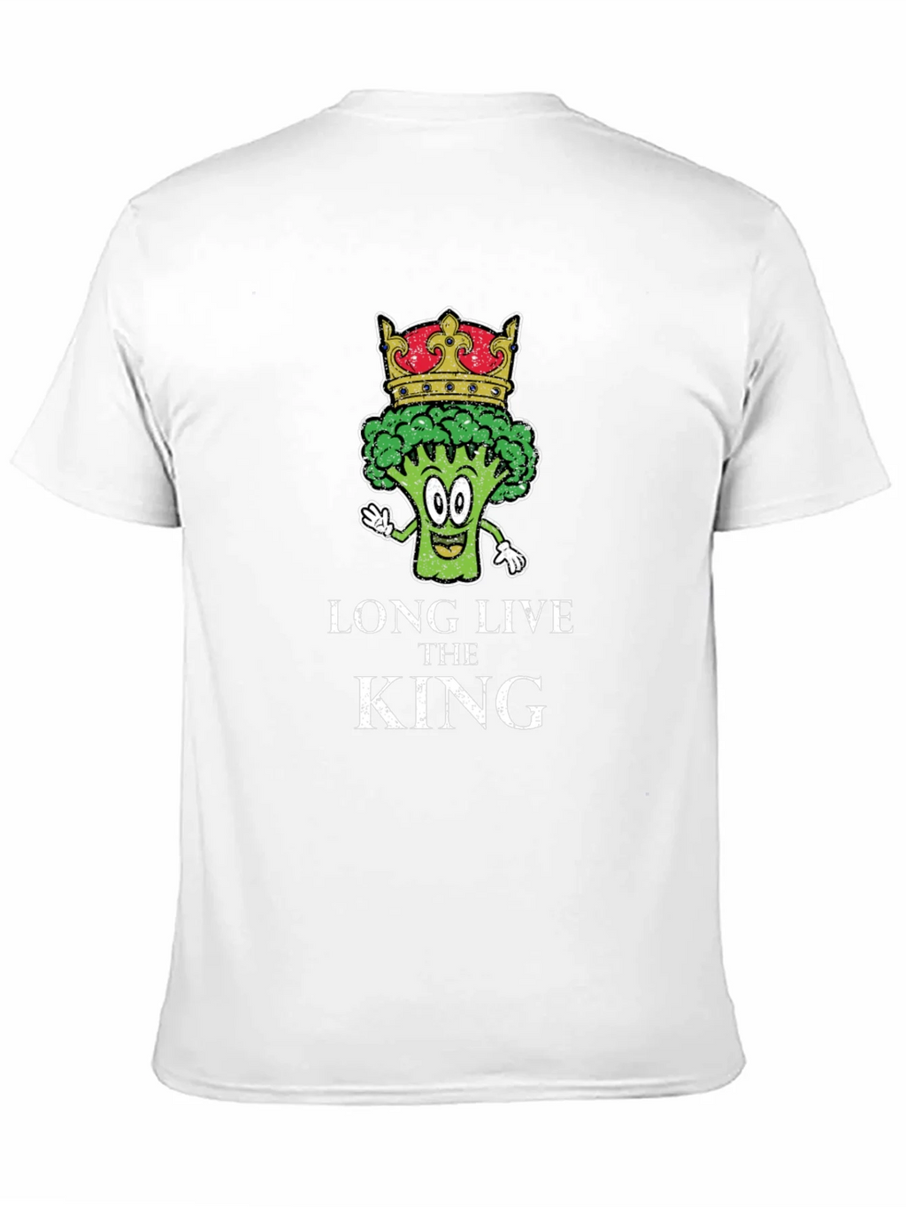 Long Live the King Broccoli T-Shirt product image 2
