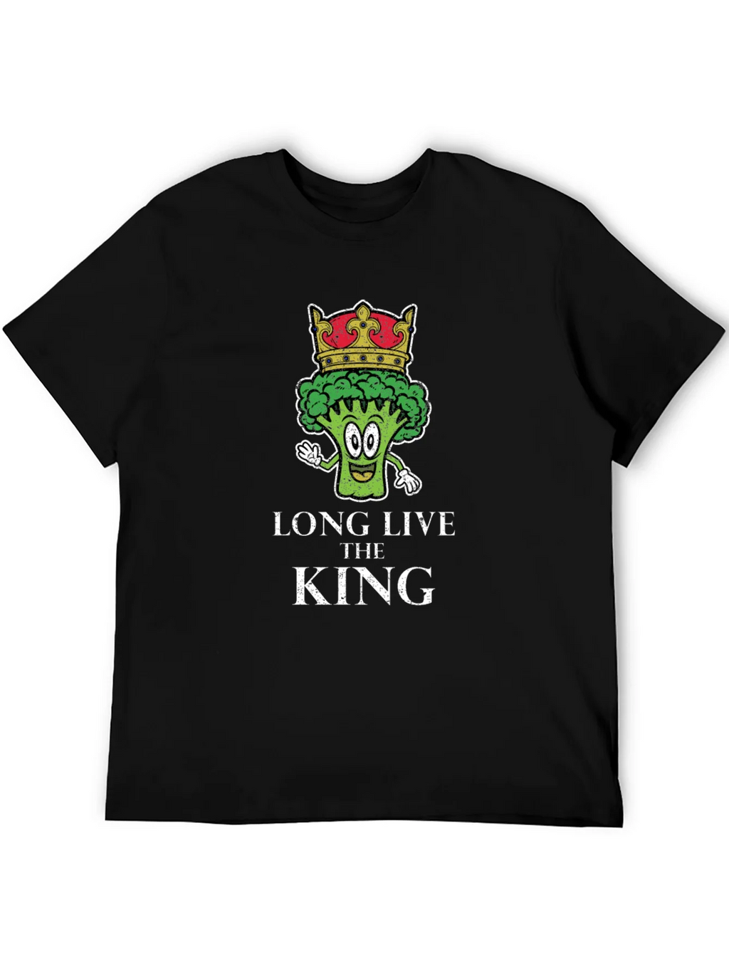 Long Live the King Broccoli T-Shirt product image 8