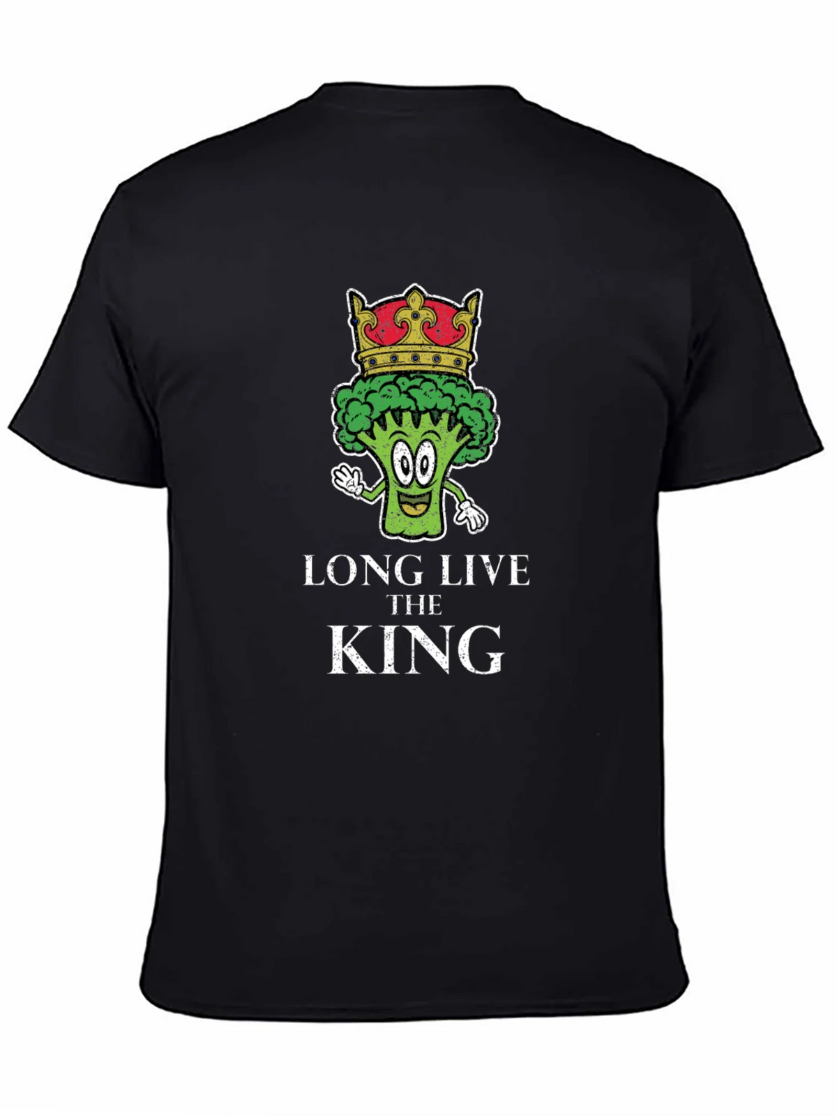 Long Live the King Broccoli T-Shirt product image 7