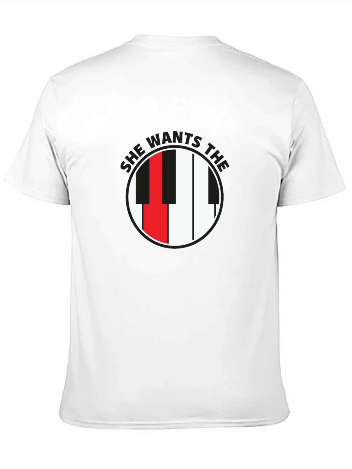 She Wants the D Black T-Shirt product image 2