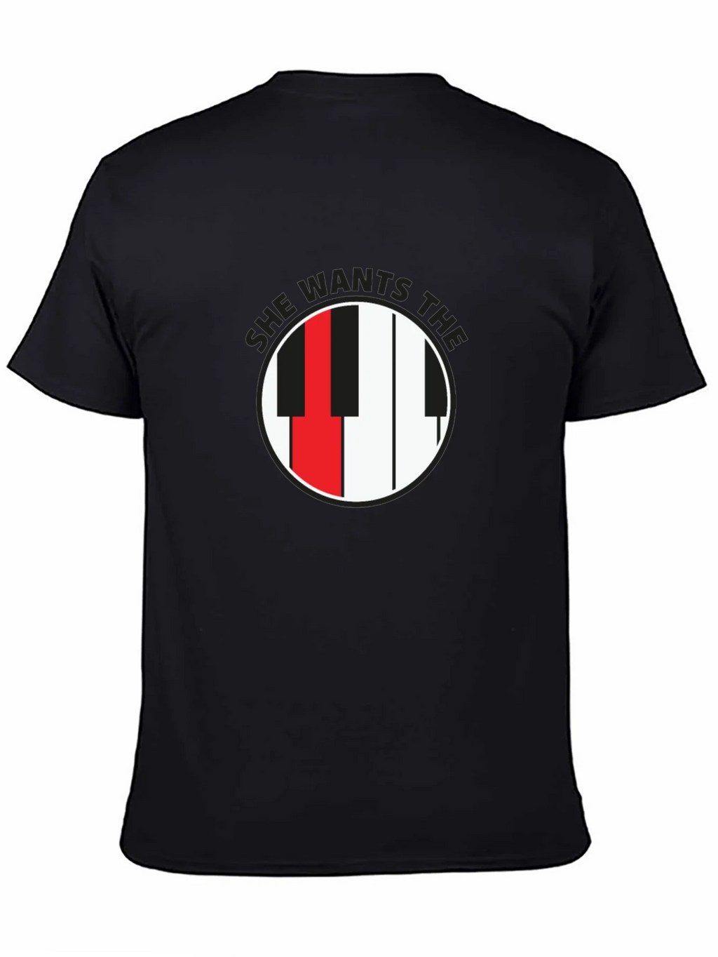 She Wants the D Black T-Shirt product image 7