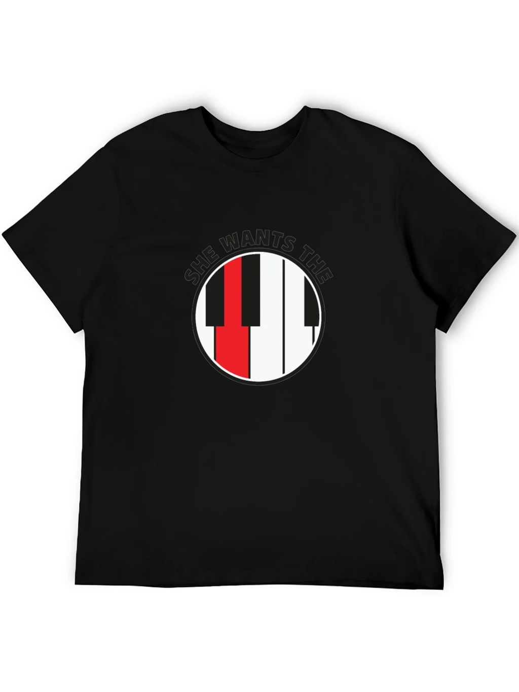 She Wants the D Black T-Shirt product image 8