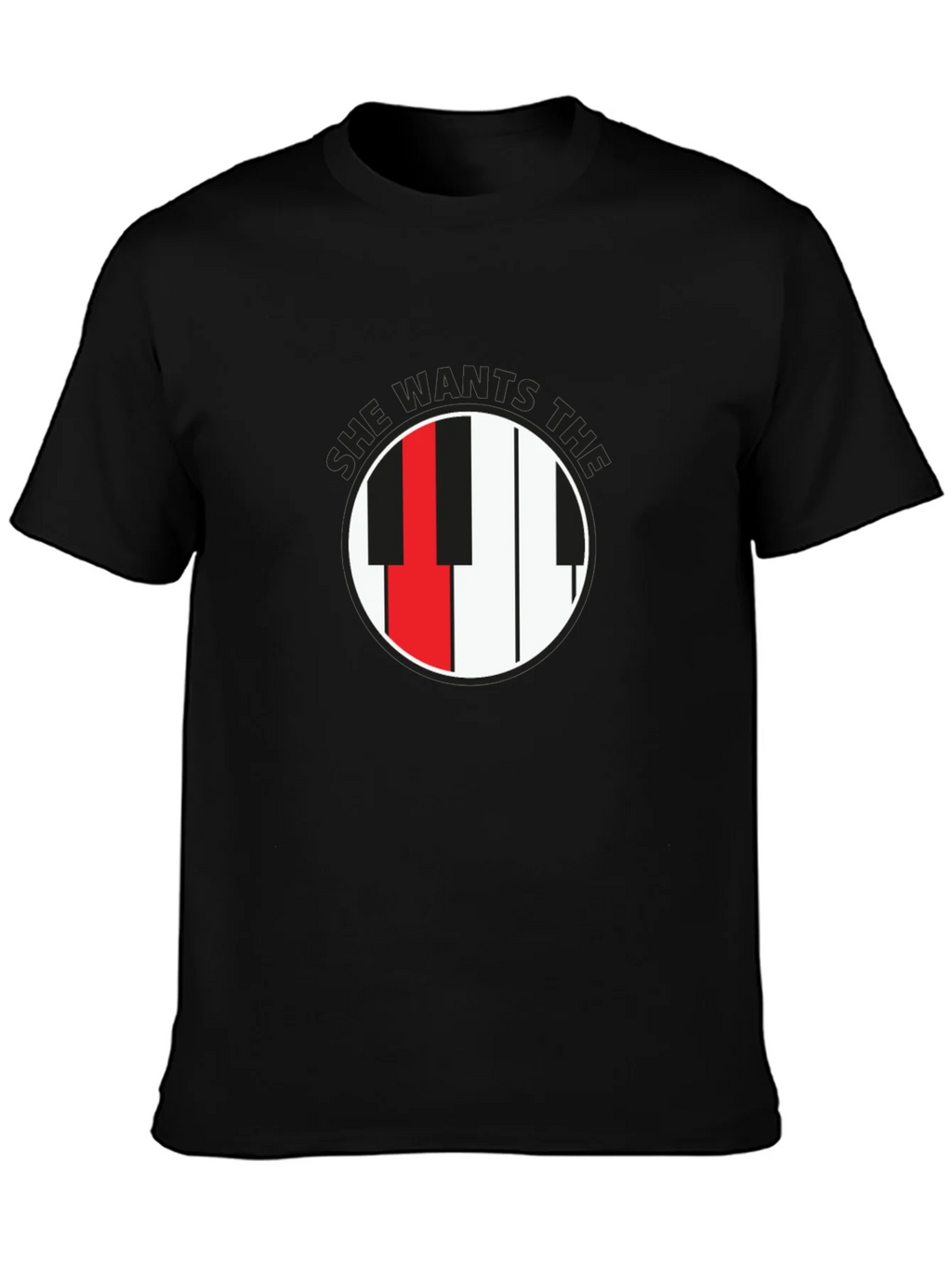 She Wants the D Black T-Shirt product image 6