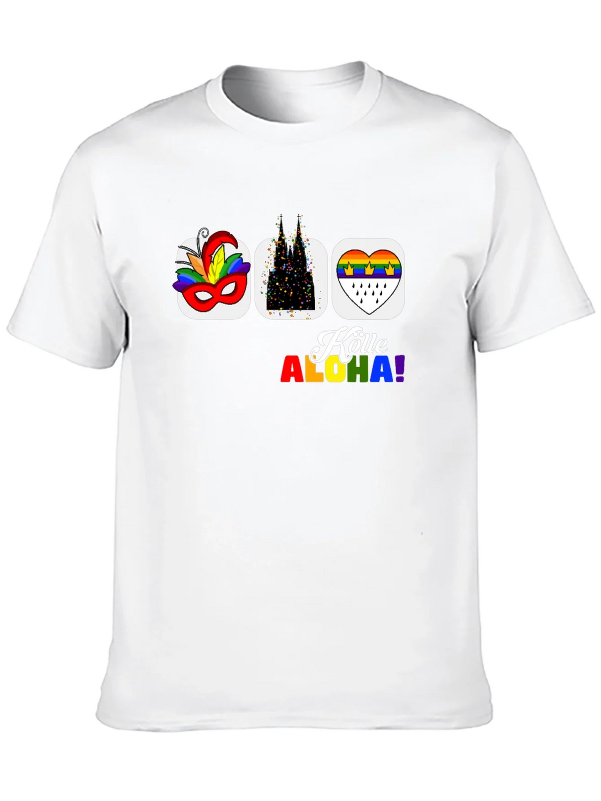 Köln Carnival Pride T-Shirt - Black Graphic Tee product image 12