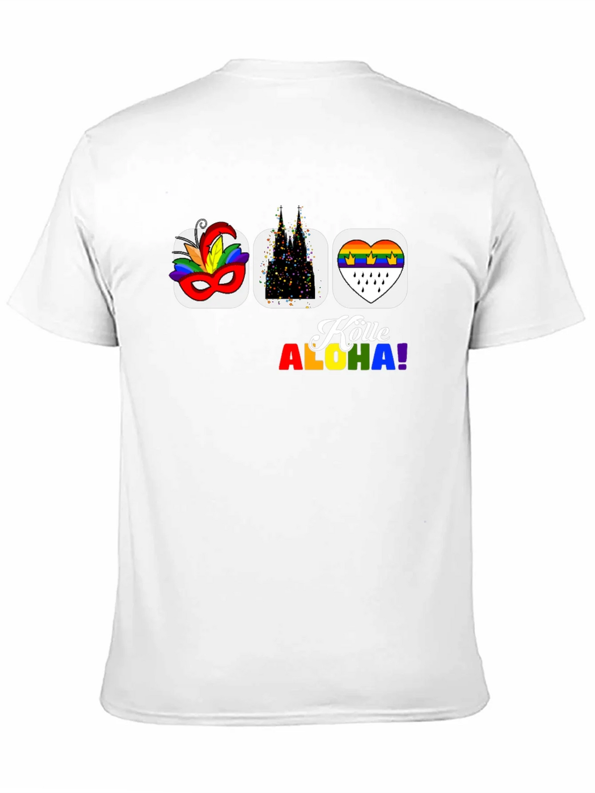 Köln Carnival Pride T-Shirt - Black Graphic Tee product image 2